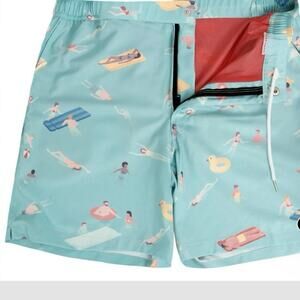 Mosmann Australia Cabana Boy Swim Trunks Medium